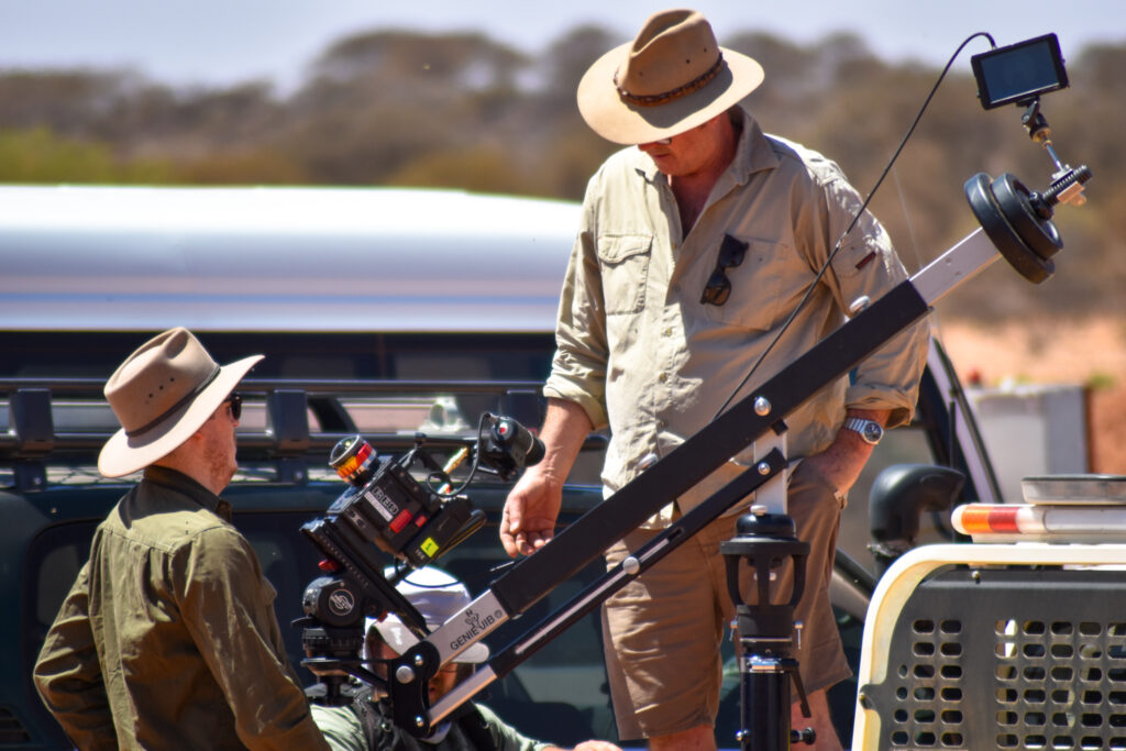 Behind the Scenes at the Square Kilometre Array. Credit: Prospero Productions.