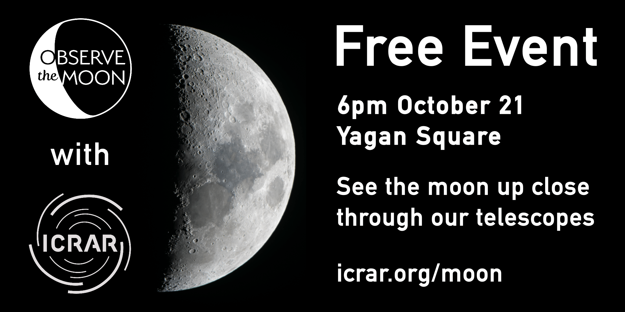 Observe The Moon with ICRAR ICRAR