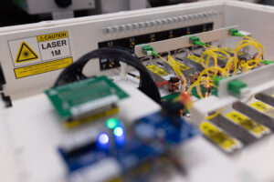 Detailed image of electronics inside a SMART box. Credit: ICRAR.