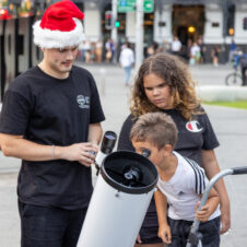 Sidewalk Astronomy at Yagan Square