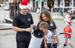 Sidewalk Astronomy at Yagan Square